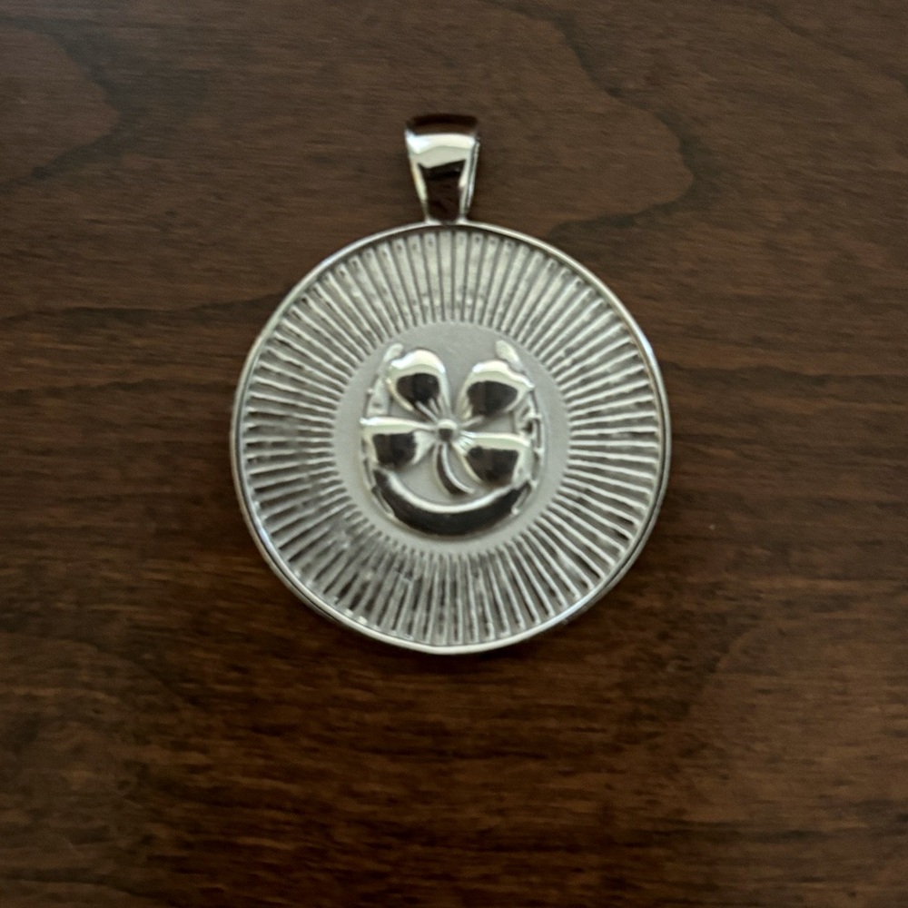 Sterling silver lucky charm